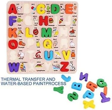 Alphabet Wooden Board